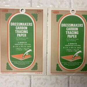 Penn Products Company Vintage Dressmakers Carbon Tracing Paper Style 36 Sewing
